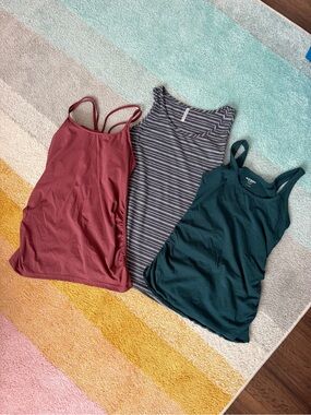 Bundle of 3 Maternity Tank Tops size S